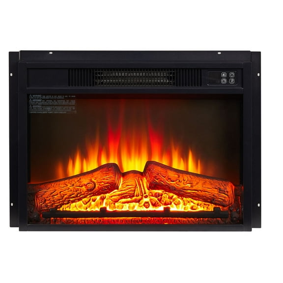 Electric Fireplace Insert 23" 1400 Watt 120 Volt Home Heating Solution for Cozy Indoor Spaces and Rooms