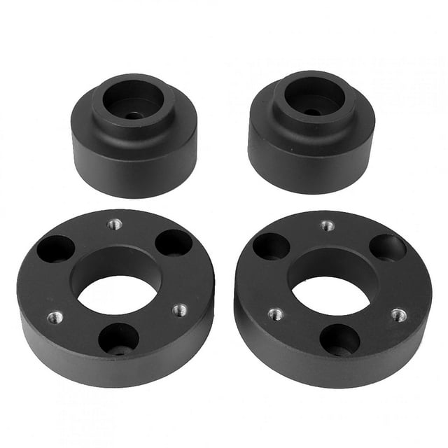 Car Leveling Spacer,4pcs 2in Front 1.5in Front Leveling Kit Front Rear Lift Kit Smooth Operation