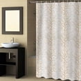 thumbnail image 2 of Fabric Shower Curtain, Modern Botanical Beige Tree Branch Pattern Shower Curtains with 12 Hooks Waterproof Machine Washable Bath Curtains for Bathroom,36 x 78in, 2 of 6