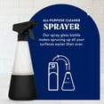 thumbnail image 3 of Cleancult All Purpose Cleaner Spray Glass Dispenser, Shatter Resistant, Matte Black, 2 Pack, 17 oz, 3 of 7