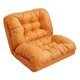 thumbnail image 3 of Sofá cama plegable,Sofá Cama Plegable Individual Cómodo Acolchado Adultos,Silla de piso para juegos Dormitorio con respaldo portátil,Sofá cama perezoso,sillón reclinable y Naranja 90cm, 3 of 8