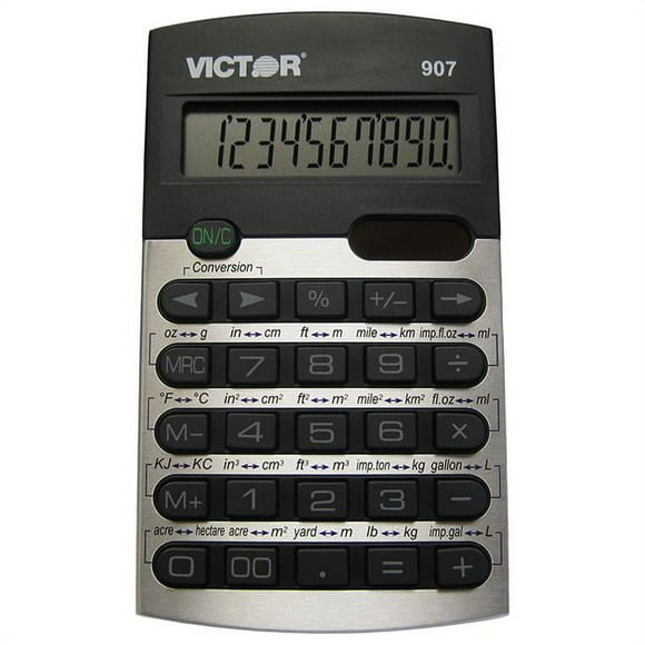 Victor Calculateur de Conversion Métrique VCT907-2 de la Technologie - 2 Unité