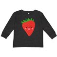 thumbnail image 3 of Inktastic Strawberry Kawaii Boys or Girls Long Sleeve Toddler T-Shirt, 3 of 5