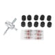thumbnail image 4 of 2Pcs Car Hub Anti Theft Lock Screw Lug Nut Safe Guard Locking Hub Screw Cone Replacement For Benz, 4 of 4