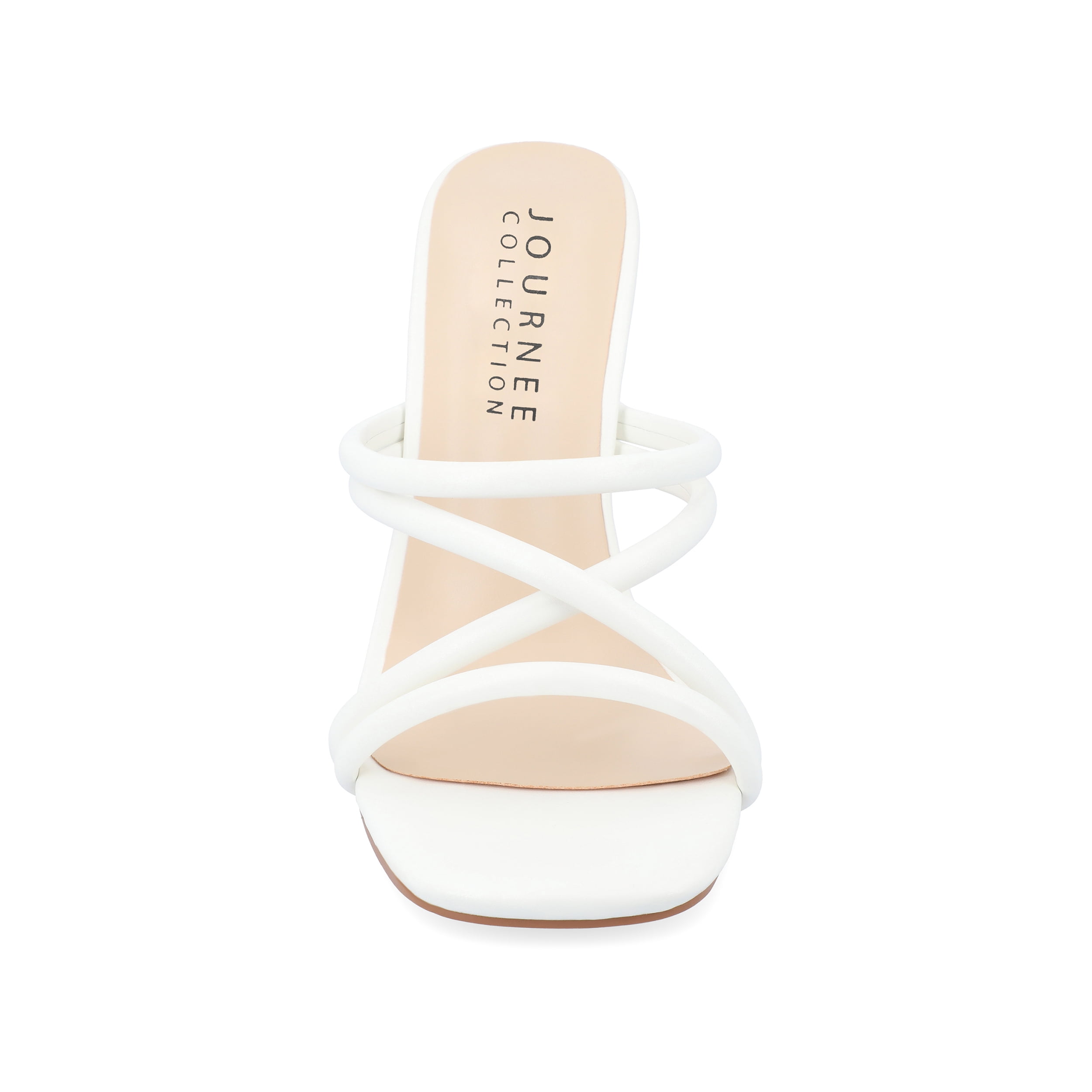 Journee Womens Louisse High Heel Open Toe Sandals