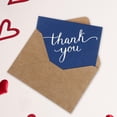 thumbnail image 1 of LEEYNEER Blue Wedding Thank You Cards with Envelopes Smooth to Write and Touch Elegant Design for Wedding 16 Pcs, 1 of 8