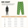 thumbnail image 3 of Fuzoiu large mouth green color bass fish Print Women's Pajama Pants,Lounge Pants with Drawstring and Pockets, Casual Pjs Sleep Bottoms, Women's Sleep Pants-Large, 3 of 6