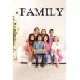 thumbnail image 1 of Wall Design Pieces Family Lettering Text Quote 8x20 Inches, 1 of 1