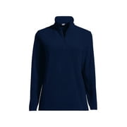 Lands' End Women's Petite Anyweather Fleece Quarter Zip Pullover