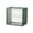 Green B, variant on Ywmsfl Clear Storage Box with Door Coffee Cup Organizer Dust-proof Blind Box Storage Box Practical Mugs Storage Cases for Home