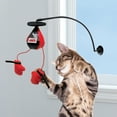 thumbnail image 3 of KONG® Connects™ Window Boxing Portable Dangling Cat Toy, with Premium North American Catnip, 3 of 5