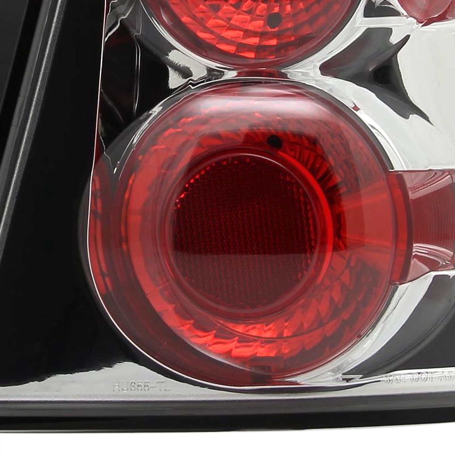 Spec-D Tuning Chrome Housing Clear Lens Tail Lights Compatible with 2004-2007 Chevy Malibu All Models Except Maxx, Left + Right Pair Assembly