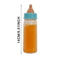 thumbnail image 2 of Novelty Funny Toy Baby Dolls Feeding Bottle Set Accessory Disappearing Milk Juice Pretend Play Toy for Kids Includes Doll Milk and Juice Bottles 50ml, 2 of 3