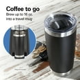 thumbnail image 4 of Hamilton Beach Convenient Craft Rapid Cold Brew & Hot Coffee Maker, Single Serve Ground Coffee Brewer, 16 oz Capacity, Black, 4 of 8