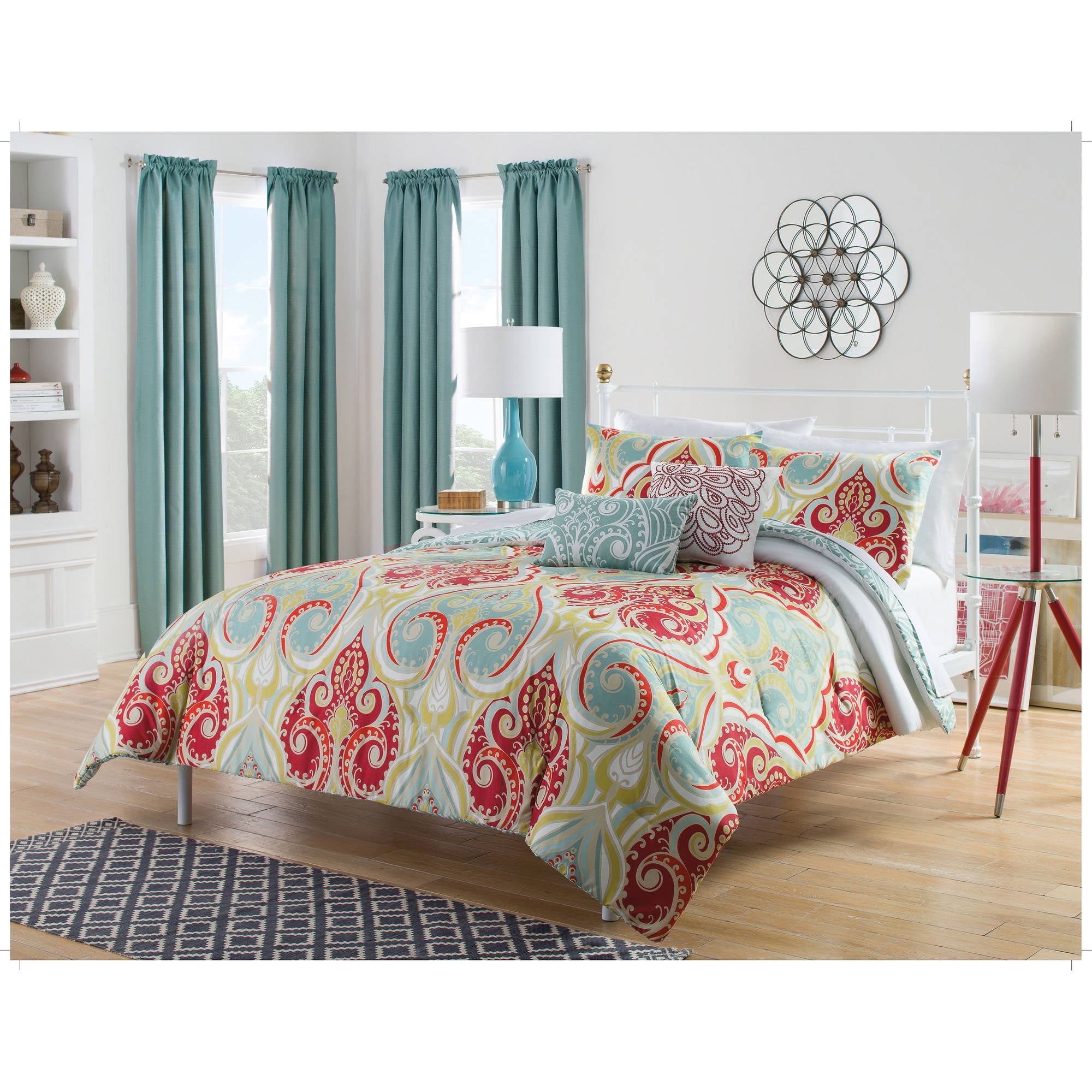 Teal Bedding Walmart Com