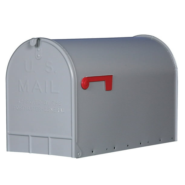 Gibraltar Mailboxes Stanley Extra Large, Steel, Post Mount Mailbox