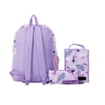thumbnail image 2 of Jetstream 4pcs Full School Day Backpack set, Purple Unicorns, 2 of 3