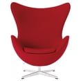thumbnail image 2 of CHAIR RED FABRIC - FRENCH, 2 of 2