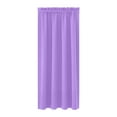thumbnail image 3 of PALIFEUR Rod Pocket Curtains, Thermal Insulated Blackout Curtains for Bedroom Window, Room Darkening Curtains Panels, Back Tab Window Treatments(W37.8xL44.9-Inch, Purple), 3 of 4
