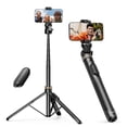 thumbnail image 1 of Sensyne Trípode para teléfono de 72 pulgadas, trípode extensible para iPhone y palo selfie con soporte para teléfono desmontable y control remoto inalámbrico, trípode para iPhone compatible con todos, 1 of 5