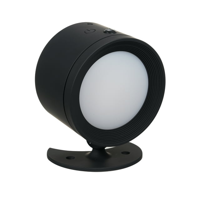 yeacher Applique Murale Magnétique Sans Fil avec Deux Modes d'Éclairage, Commande Tactile et Télécommande - Luminosité Réglable, Éclairage d'Ambiance RVB, Capteur de Mouvement, Minuterie et Batterie 2000 mAh au Design Noir Épuré.
