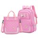 thumbnail image 1 of Bolsos escolares para niñas, 2Pcs mochila de estudiantes con lazo, Eleme, 1 of 3