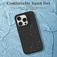 thumbnail image 5 of Compatible with iPhone 15 Pro Max Case Liquid Silicone Phone Case, [Built-in Microfiber Lining] Anti-Scratch Shockproof Cover Black, 5 of 12