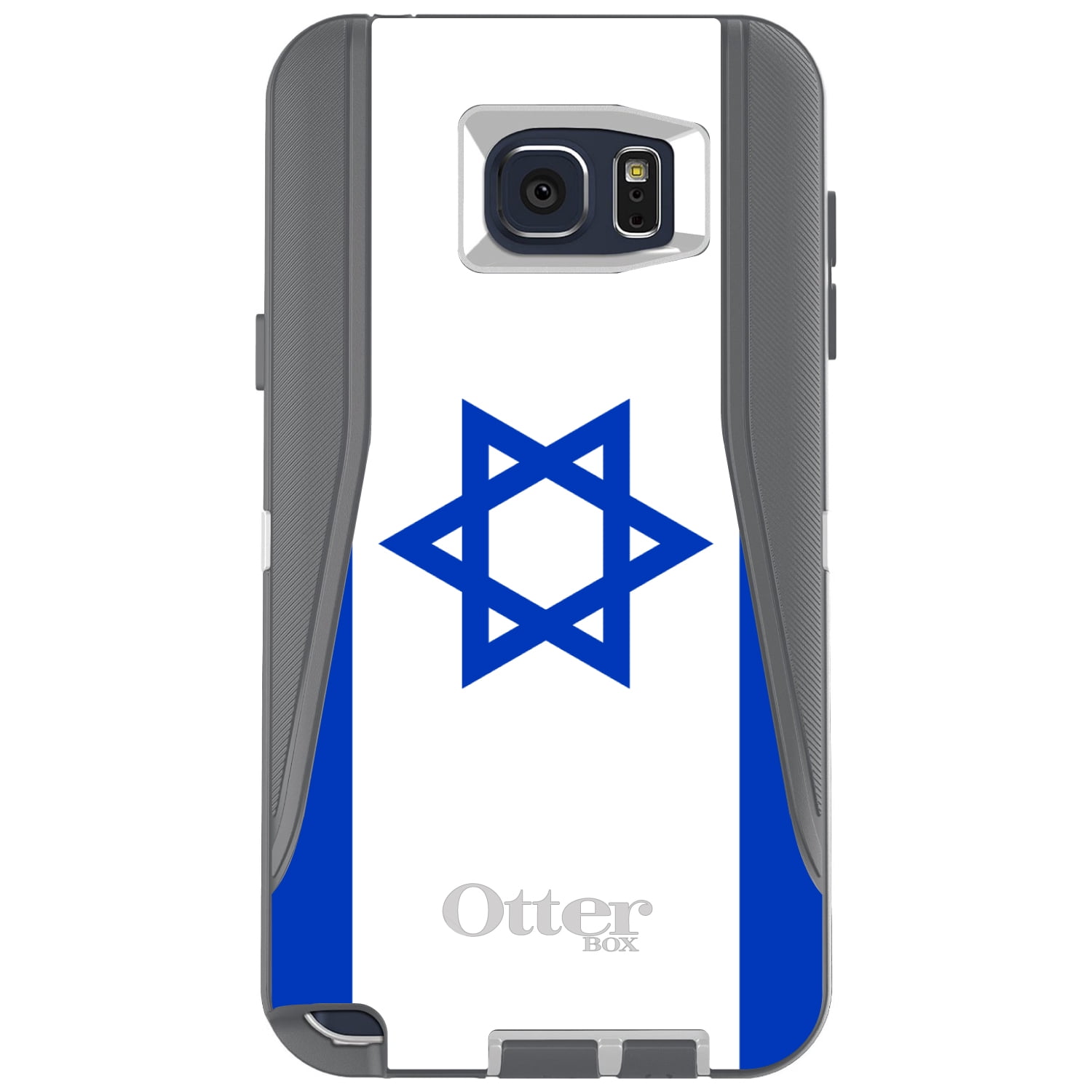 DistinctInk Custom Grey OtterBox Defender Series Case for Samsung Galaxy Note 5...
