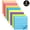 Multicolor-8PCS, variant on Hengbo 8 Pack Lined Sticky Notes Ruled Self Sticky Note 3 x 3 in 80 Sheets Each Pad 8 Colors