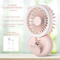 thumbnail image 2 of Needhep Bladeless Desk Fan,Room Fans for Air Circulation, Desk Top Fans Small Quiet Electric, Stand Fan for Bedroom, Fans for Bedroom Cold Air (Pink), 2 of 2