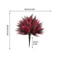 thumbnail image 6 of Artificial Flowers under $5! Yannianjz Artificial Fall Flower Bushes with Ground Stakes – Faux Floral Plants with Autumn Leaves for Outdoor Thanksgiving, Garden, Pathway, Porch Décor, 6 of 9
