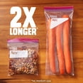 thumbnail image 2 of Sacs de Marque Ziploc® Emballage Long, 10 sacs, 2 of 8