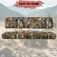 thumbnail image 3 of FKELYI Hunting Camo Leaf Print UTV Seat Covers Compatible with Polaris Ranger XP 1000 2017-2023 Dustproof ATV Bench Cover Backrest Protector UTV Interior Decor, 3 of 7