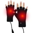 thumbnail image 3 of TELOLY Heated Gloves for Men Women,Ingerless Gloves,USB Rechargeable Cordless Gloves,Heated Fingerless Touchscreen Gloves for Winter,Skiing,Skating,Typing,Writing, 3 of 7