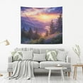 thumbnail image 2 of Yayeee Tapestry Wall Hanging for Bedroom 60" x 40" Living Room Home Wall Art Decor, Beautiful Mountain, 2 of 7