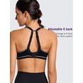 thumbnail image 4 of Sostén Deportivo SYROKAN 40E con Aros y Espalda Cruzada Negro, 4 of 6