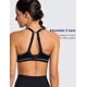 thumbnail image 4 of Sostén Deportivo SYROKAN 36E con Aros y Espalda Cruzada Negro, 4 of 6