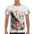 thumbnail image 5 of In God We Trust Shirt Patriotic Eagle Flag T-Shirt USA 1776-2026 Christian Independence Day Graphic Tee, 5 of 5