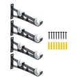 thumbnail image 3 of Siruishop 4Pcs Curtain Rod Brackets Shower Curtain Pole Holders for Hotel Drapery Rods, 3 of 8