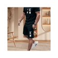 thumbnail image 1 of 1 T-Shirt with K And Spade Symbol Print - Machine Washable - Perfect for Summer Outings, 1 of 6