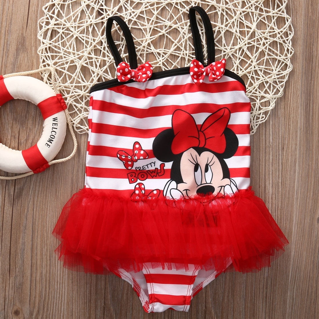 Toddler Kids Baby Girls Tankini Bikini Swimwear Swimsuit Bathing Suit