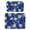 White-602, variant on Indian Tribal Paisley Coffee Mat 2pcs, Retro Geometric Absorbent Mat for Coffee Bar, Non-Slip Kitchen Counter Protector, 12x19in