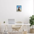 thumbnail image 2 of Stupell Industries Snowy Penguin Chick Snowboarding Sports Red Goggles Framed Wall Art, 11 x 14, Design by Lucia Heffernan, 2 of 5