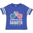 thumbnail image 3 of Inktastic All American Daughter USA 4th of July Parade Girls Toddler T-Shirt, 3 of 5