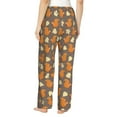 thumbnail image 3 of Balery Squirrel And Maple Leaves print Women's Pajama Pants,Ultra Lightweight Pjs,Lounge Pant-X-Large, 3 of 9