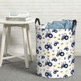 thumbnail image 7 of KLL Tractor And Vehicle Waterproof Foldable Laundry Hamper Bucket with Handles for Storage Bin,Kids Room,Home Organizer (Medium ), 7 of 7