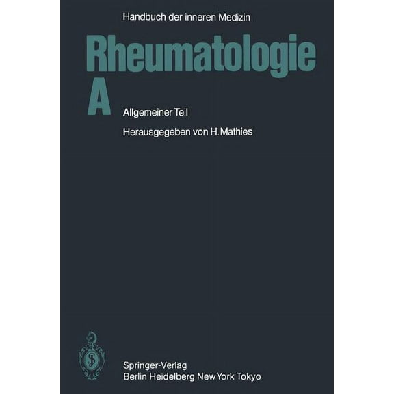 Rheumatologie a: Allgemeiner Teil, (Paperback)