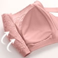 thumbnail image 6 of Women's Lace Bralette with Wide Adjustable Straps, Non-Wired Full Coverage Minimizer Bra, Comfortable Everyday Underwear with Anti-Slip Support, 6 of 6