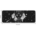 thumbnail image 7 of Black Gothic Cat Rose Moon Pattern Kitchen Rug Mat,Kitchen Runner Rugs Non Skid Washable,Decorative Kitchen Floor Mats for Kitchen,Sink,Laundry,17"x47.2", 7 of 7