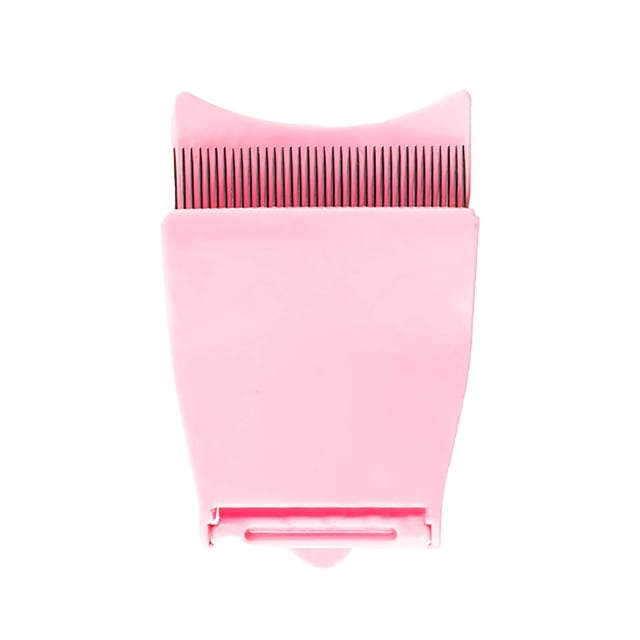 Peine para pestañas, separador de pestañas, rímel, rizador, cepillo metálico, herramienta de maquillaje de belleza.